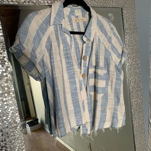 We The Free button up